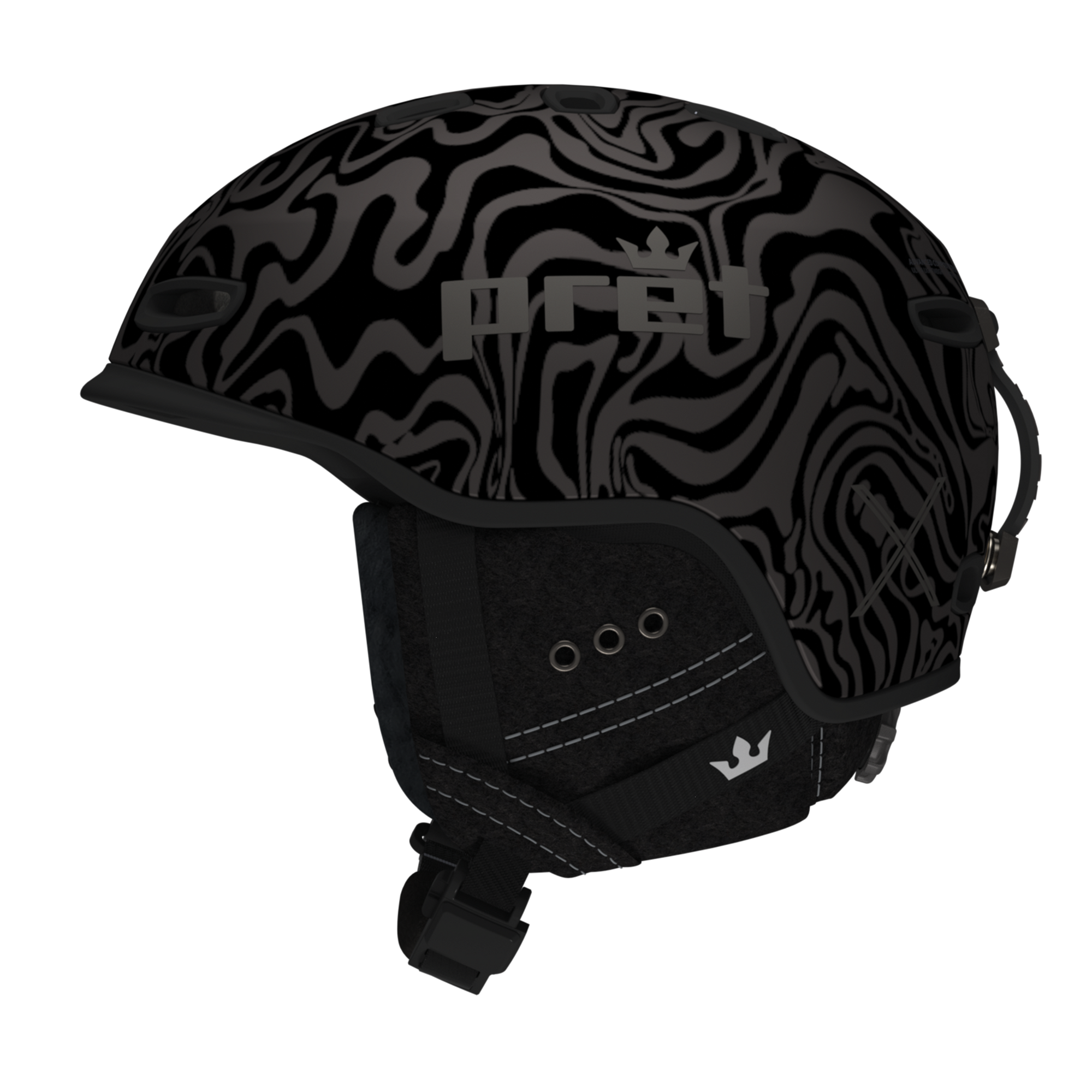 Pret Cynic X2 Helmet Mens - Acid Black