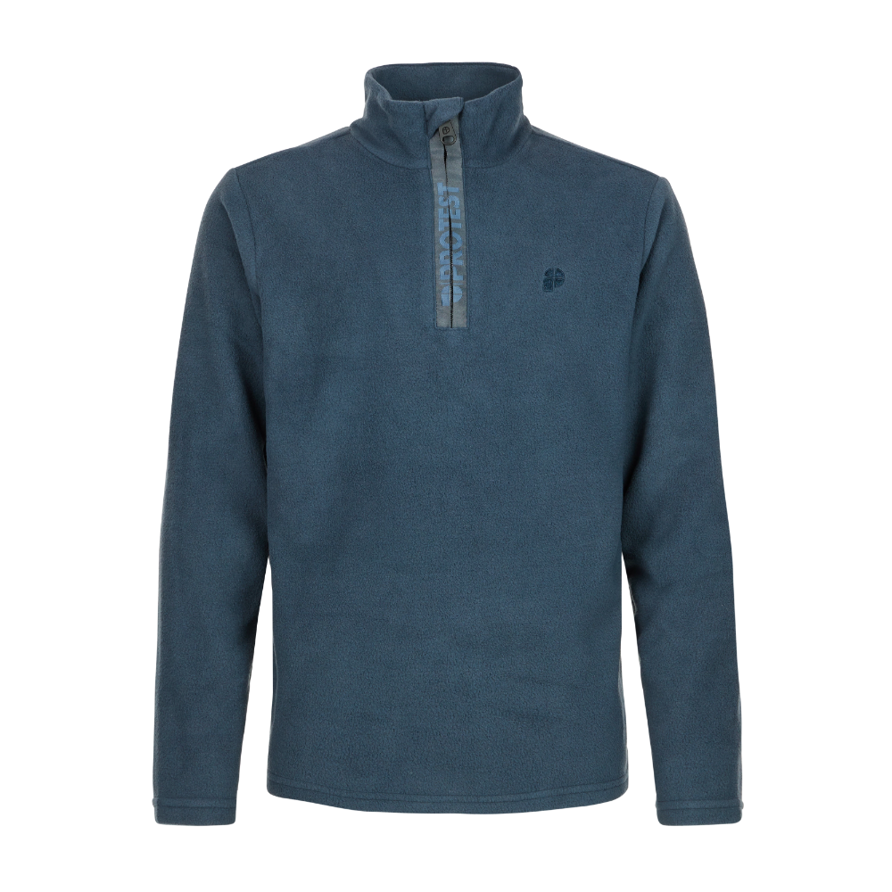 Protest Perfectly Junior 1/4 Zip Top Boys - Blue Nights