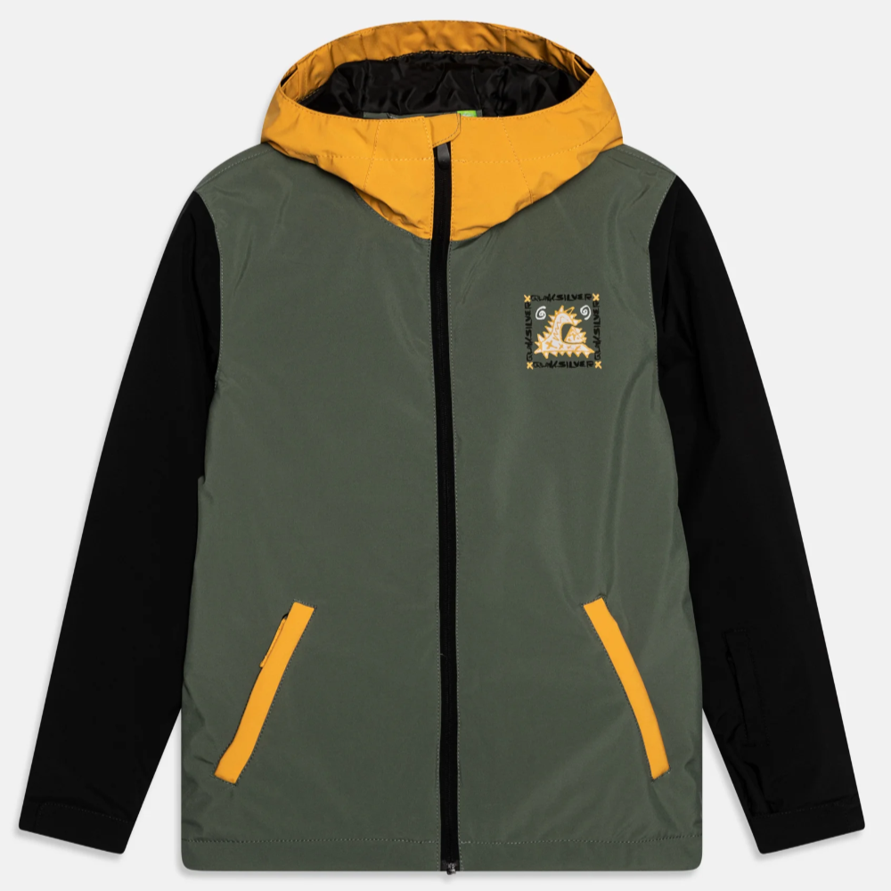 Quiksilver In The Hood Youth Jacket - Laurel Wreath