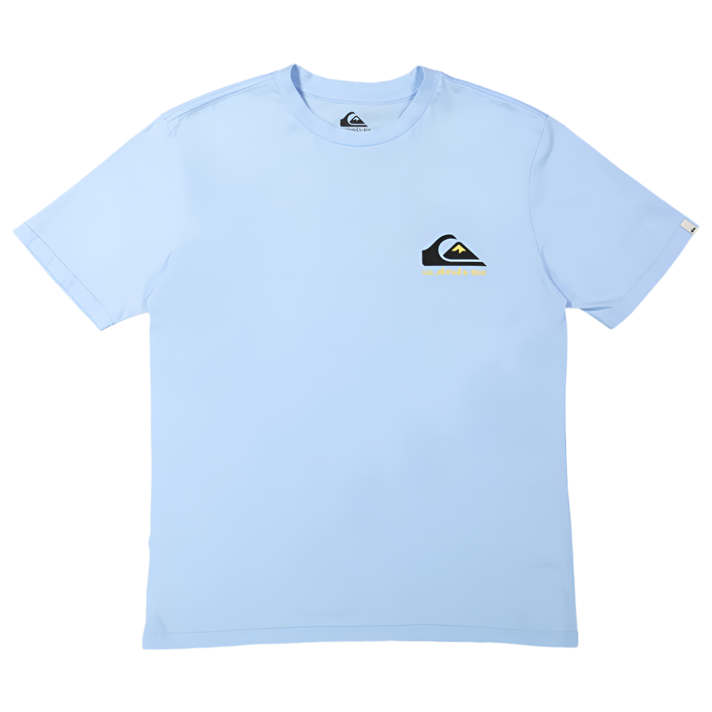 Quiksilver Omni Logo T Shirt - Clear Sky