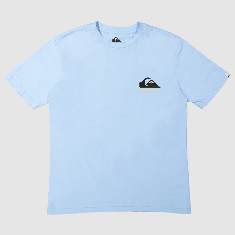 Quiksilver Omni Logo T Shirt - Clear Sky