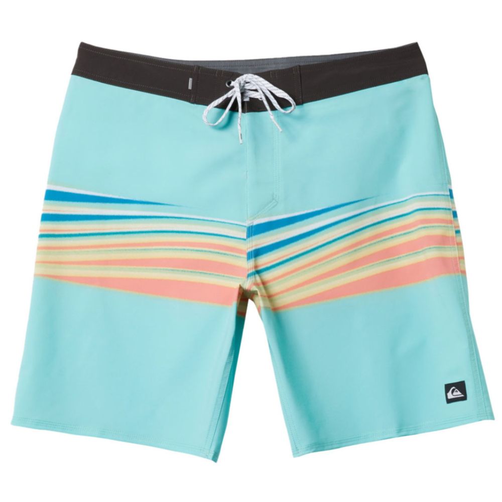 Quiksilver Surfsilk Airbrush Youth 17 Boardshort - Blue Radiance