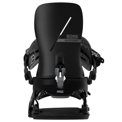 ROME Katana AsymWrap FASE snowboard bindings - Black