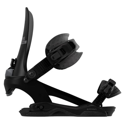 ROME Katana AsymWrap FASE snowboard bindings - Black