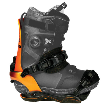 ROME Katana AsymWrap FASE snowboard bindings - Black