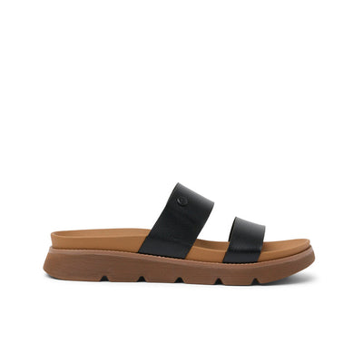 REEF Vista Luxe Thea sandals - Womens - Black Tan