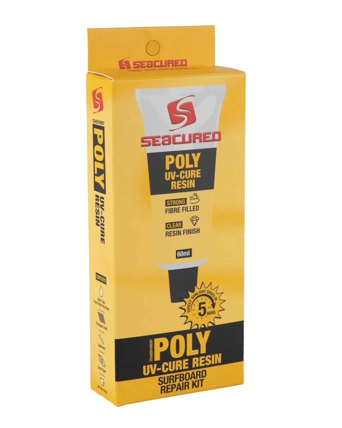 Seacured Polyester UV-Cure Repair kit 60ml (2oz)