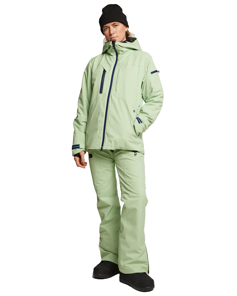 Rojo All Terrain Jacket Womens - Quiet Green