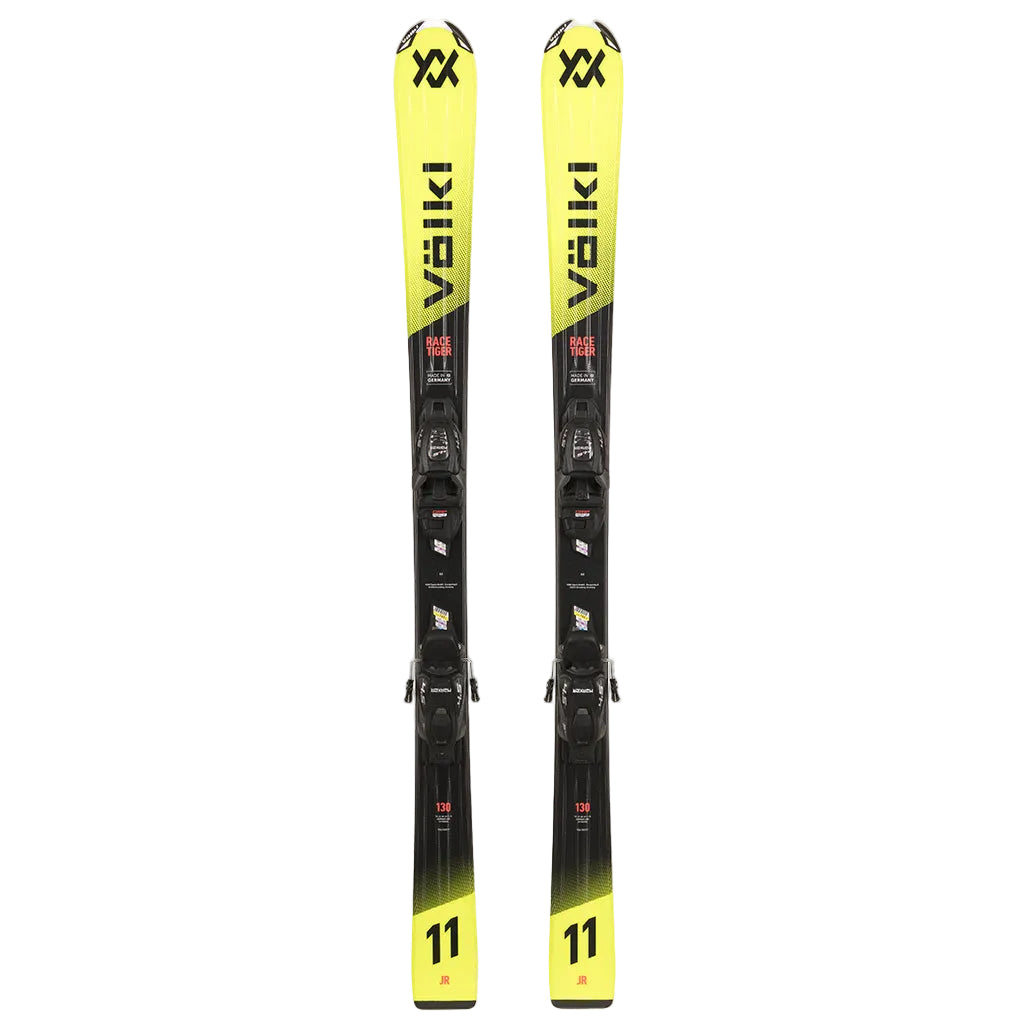 VOLKL Racetiger Junior Yellow Vmotion 7.0 Ski/Binding 2027 - 130