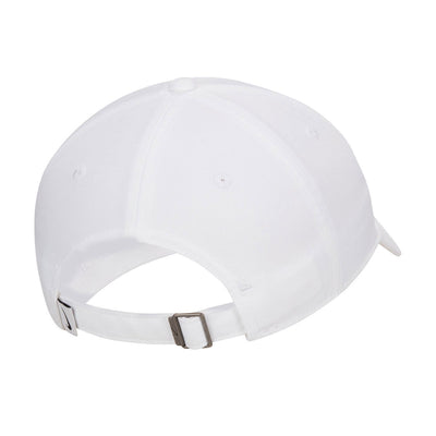 Nike Club Swoosh Strapback Cap - White