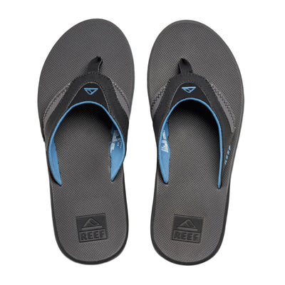 Reef Fanning Sandals Mens - Grey/Light Blue