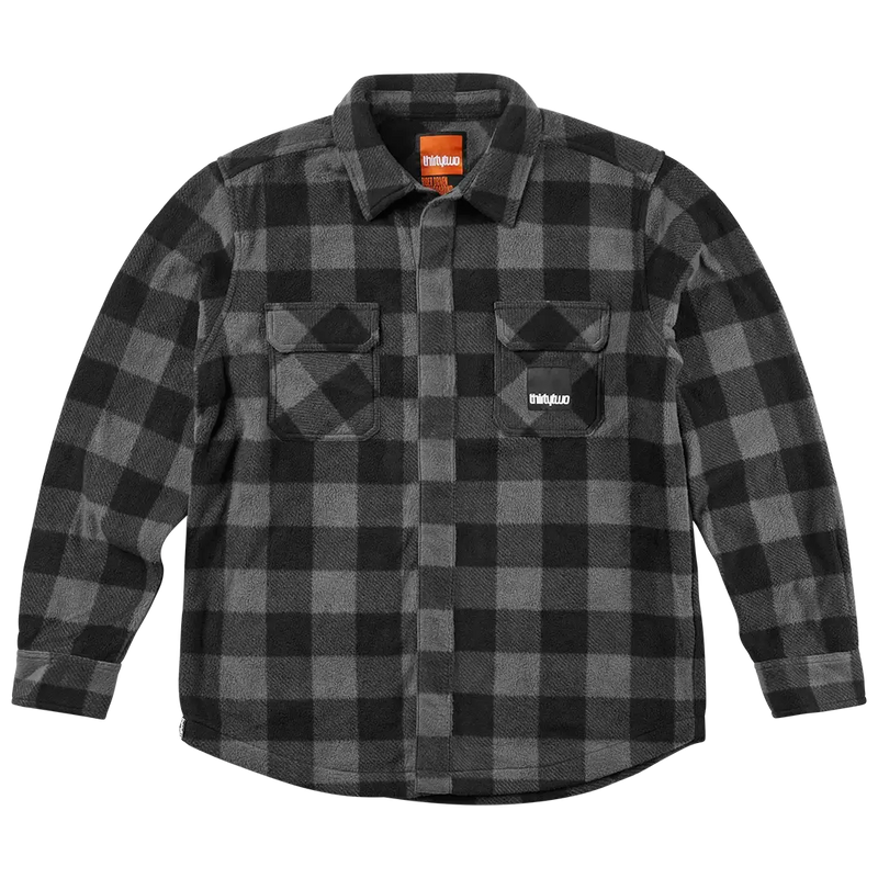 THIRTYTWO Rest Stop Shirt - Charcoal