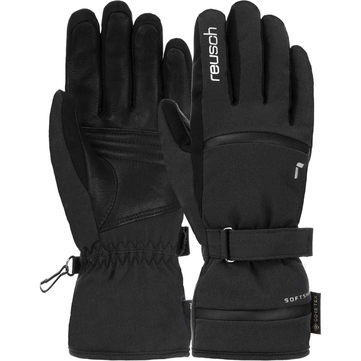 Reusch Alison Gore-Tex Womens Glove - Black/Silver