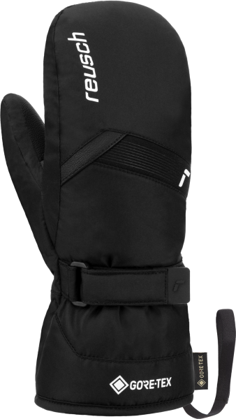 Reusch Flash Gore Tex Mitt Kids - Black White