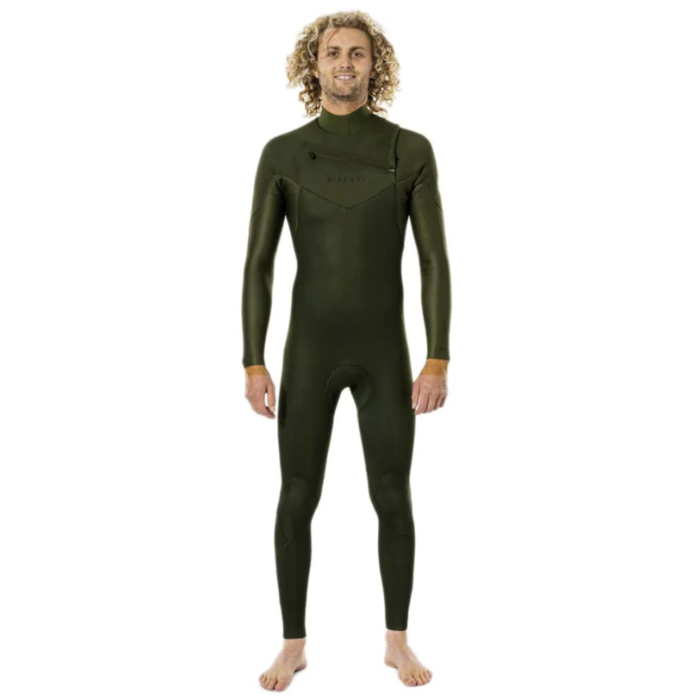 Rip Curl Dawn Patrol 32 Chest Zip Steamer - Green
