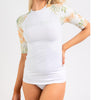 Rip Curl SOL Seeker Relaxed S/S Rashie Ladies - White