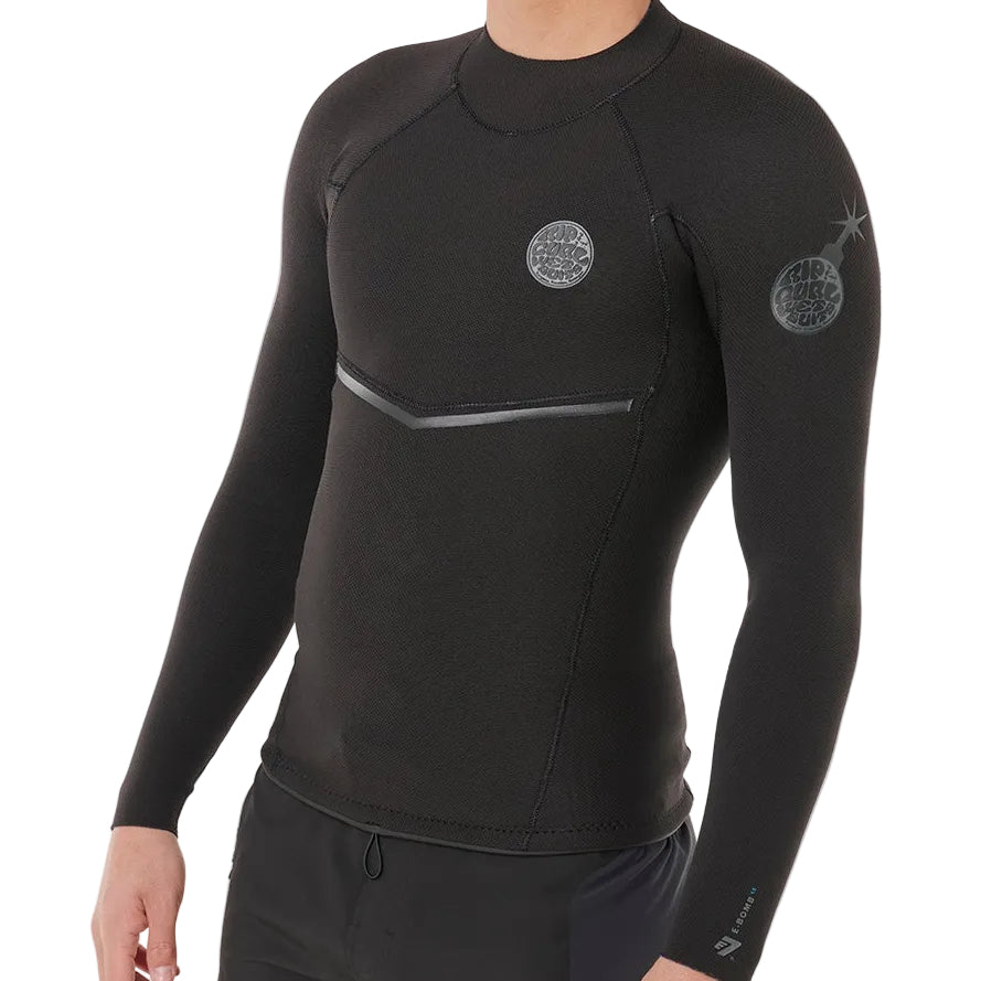 Rip Curl E-Bomb 1.5mm L/SL Jacket - Black