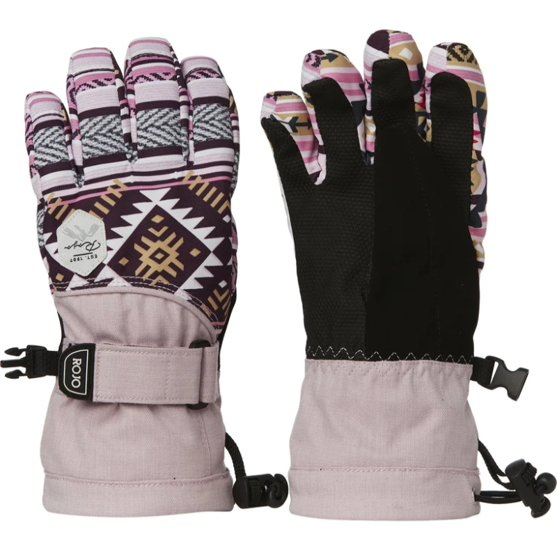 Rojo Girls Maximise Glove - Sage Aztec Winsome Orchid