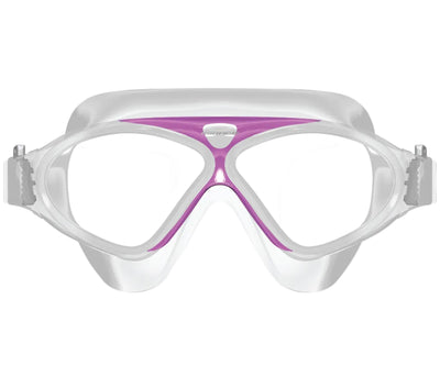MIRAGE Lethal Swim Goggles - Clear/Purple