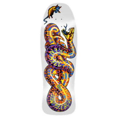 SANTA CRUZ Kendall Snake reissue deck - White - 9.975