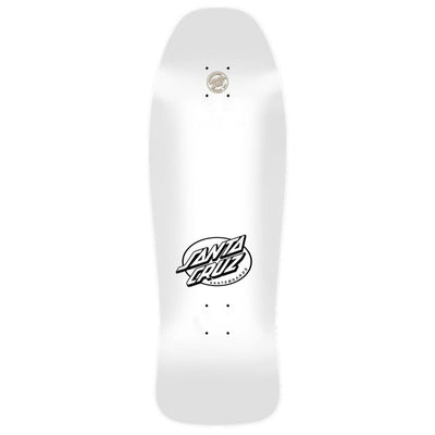SANTA CRUZ Kendall Snake reissue deck - White - 9.975