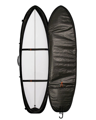 OCEAN AND EARTH Hypa 2 Board Coffin Fish / Short travel cover - Black