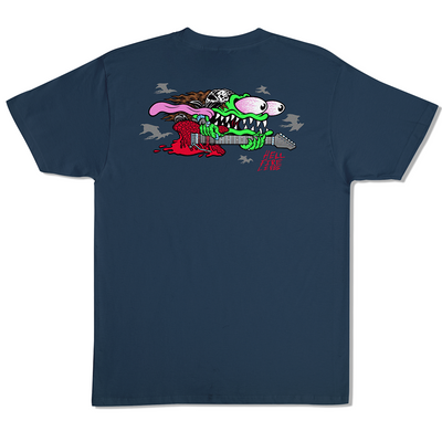 SANTA CRUZ x Stranger Things Eddie Slasher SS tee - Blue