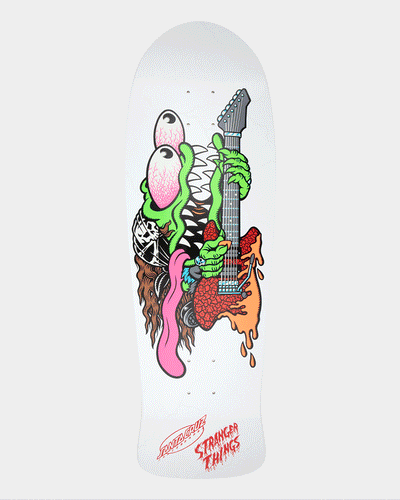 SANTA CRUZ x Stranger Things Eddie Slasher skateboard deck - 10.1