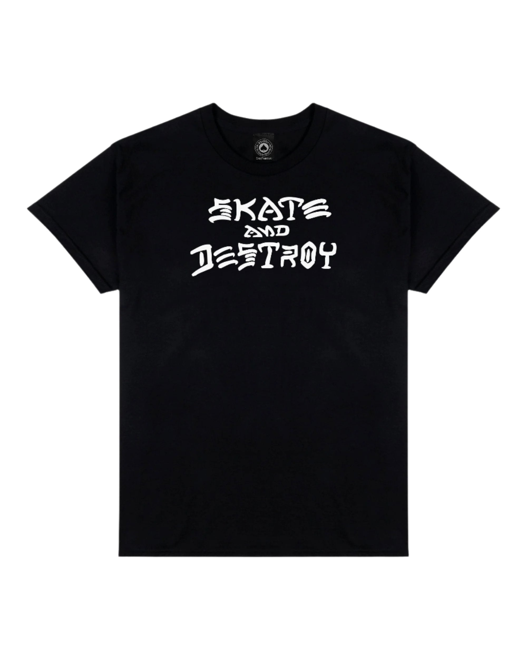 Thrasher Skate and Destroy Tee - Black