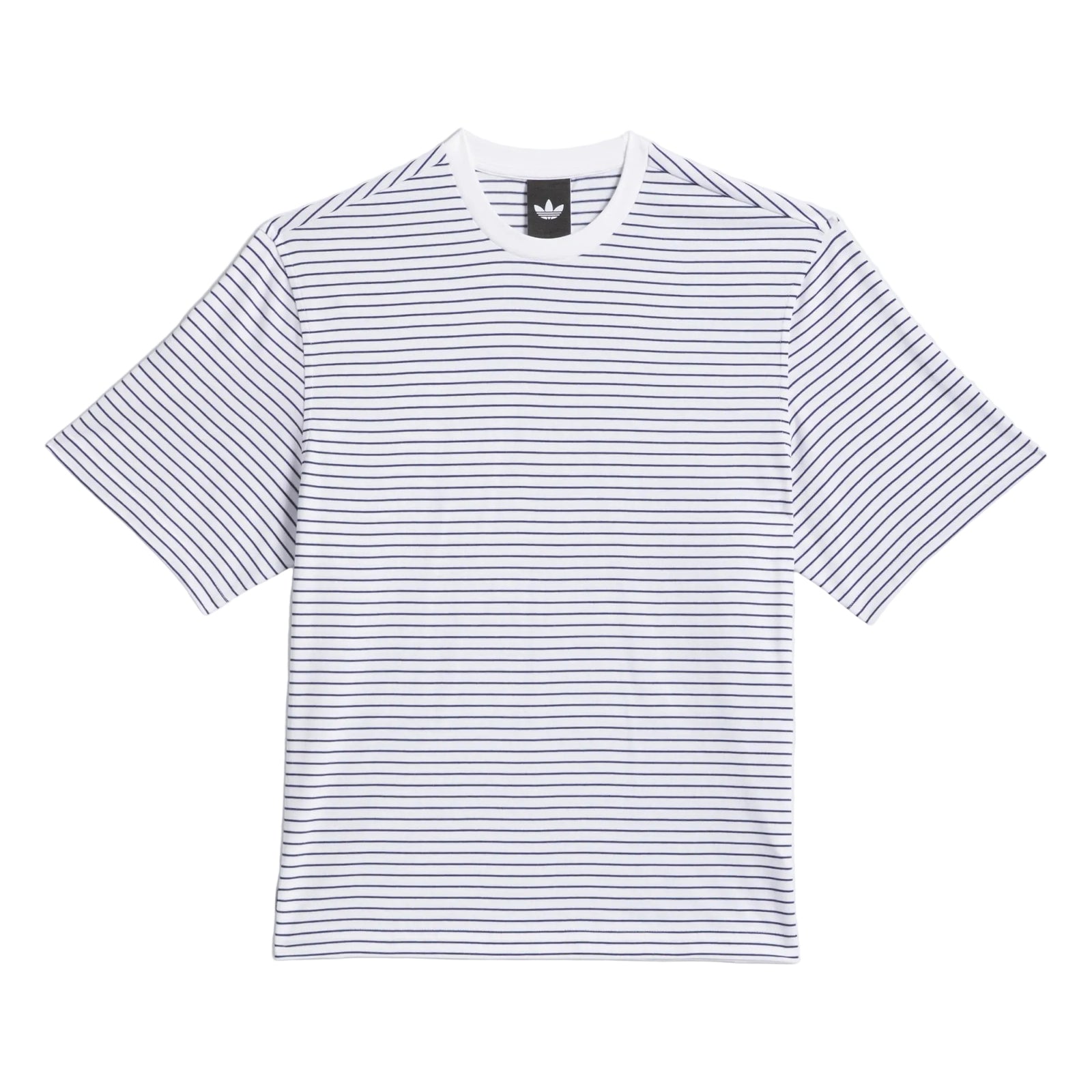 Adidas Skateboarding Yarn Dye Tee SS Tee - White/Dark Blue
