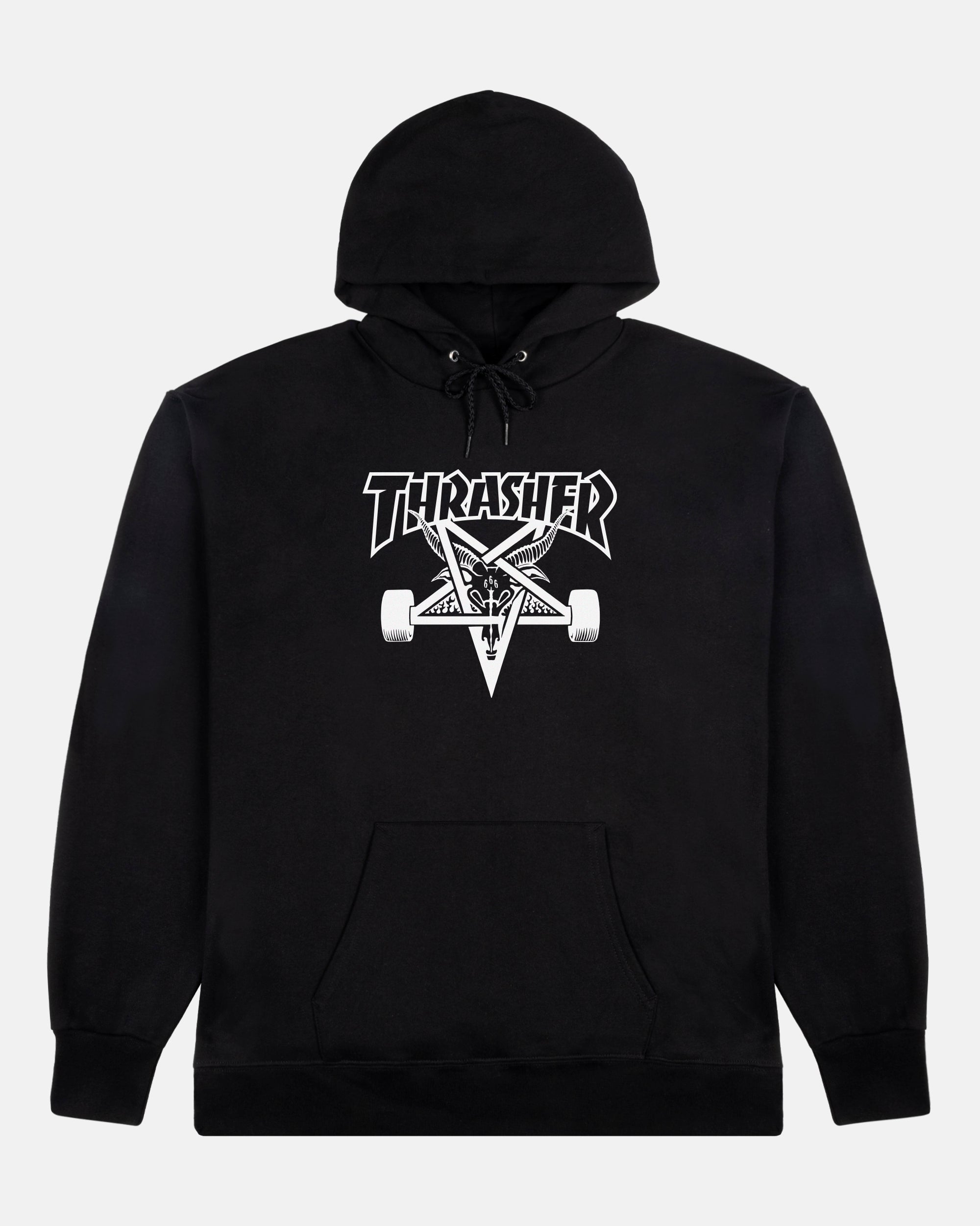 THRASHER Skate Goat hood - Black