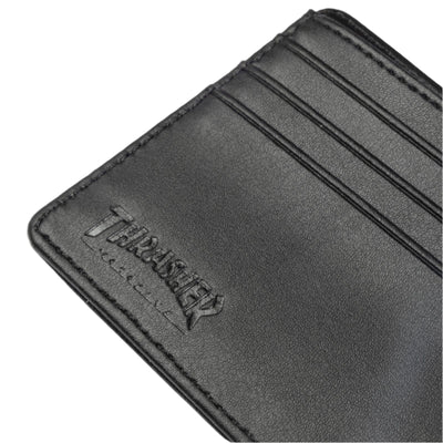 THRASHER Skategoat leather wallet - Black