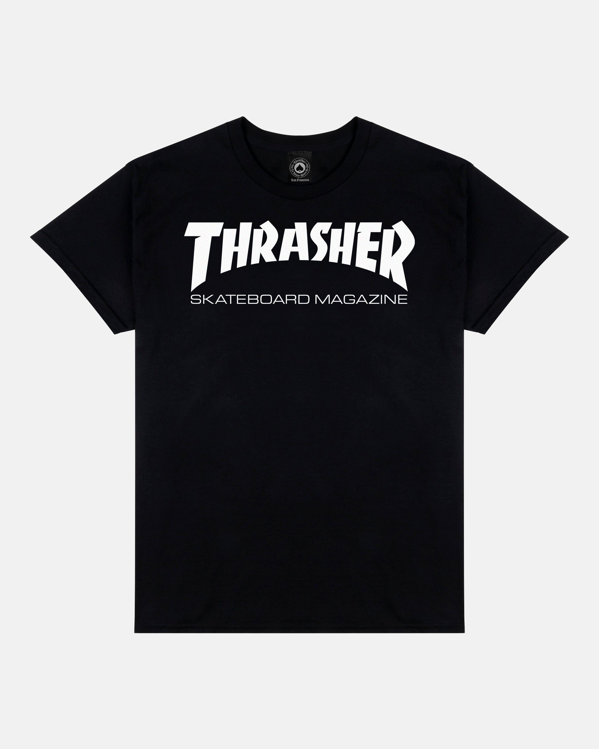 THRASHER Logo tee - Youth - Black