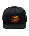 Santa Cruz Classic Dot Trucker - Black