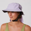 OCEAN AND EARTH Indo Stiff Peak surf hat - Pale Lilac