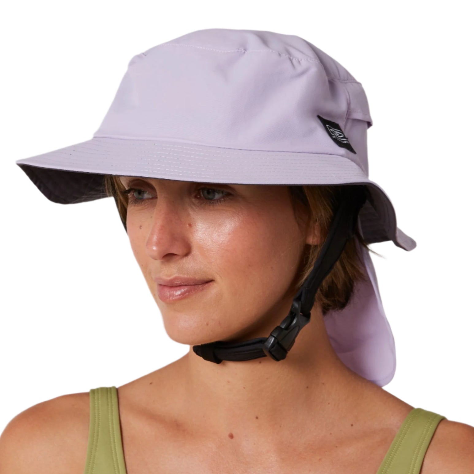 OCEAN AND EARTH Indo Stiff Peak surf hat - Pale Lilac