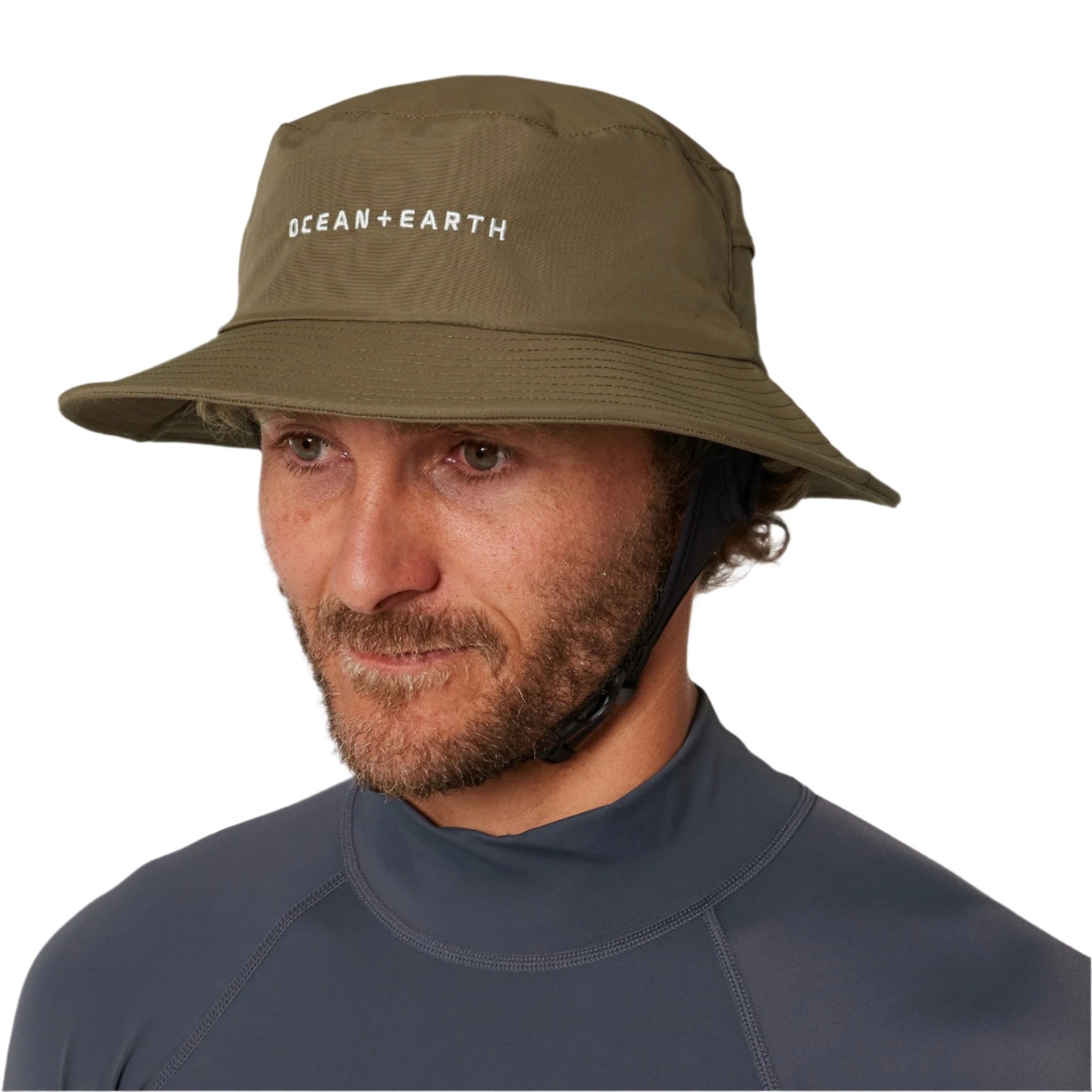 OCEAN AND EARTH Bingin Soft Peak surf hat - Olive