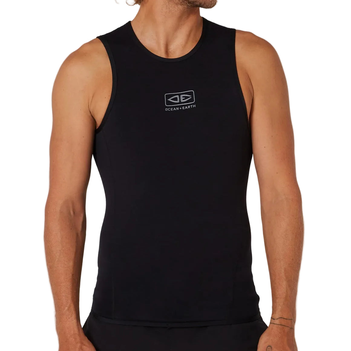 Ocean And Earth Flame Thermo Vest - Black