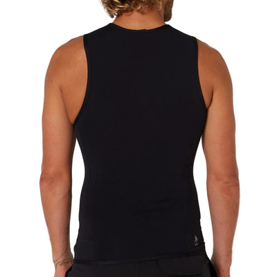 Ocean And Earth Flame Thermo Vest - Black