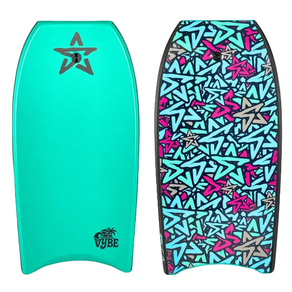 STEALTH Vybe EPS 42 bodyboard - Teal/Graphic
