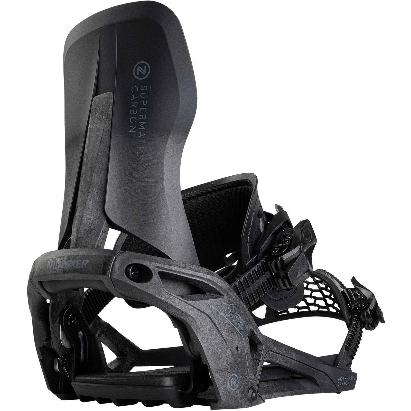 Nidecker Supermatic Carbon bindings - Black