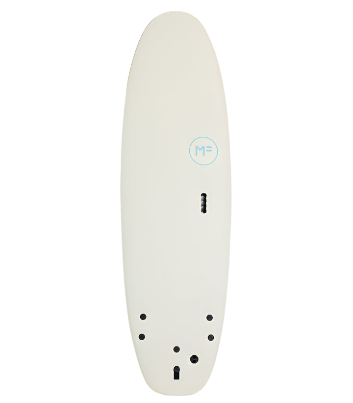 Mick Fanning Super Soft 7ft Softboard - White /Teal