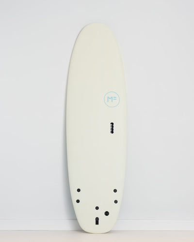 Mick Fanning Super Soft 7ft Softboard - White /Teal
