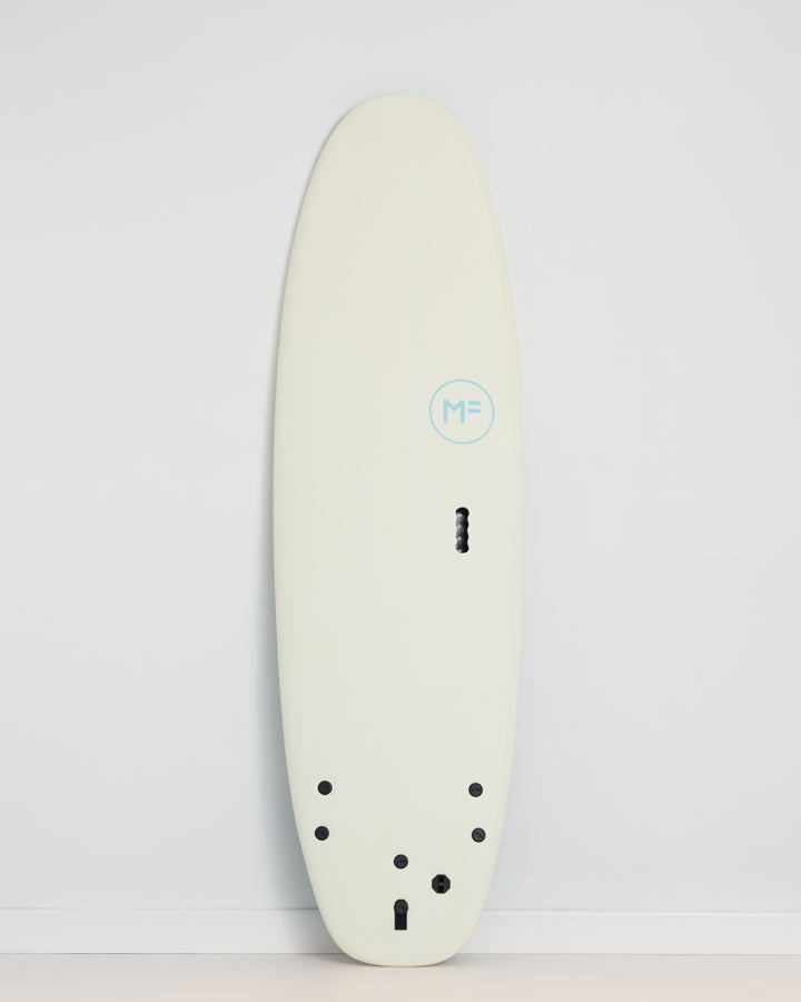 Mick Fanning Super Soft 7ft 6 Softboard - White/Teal