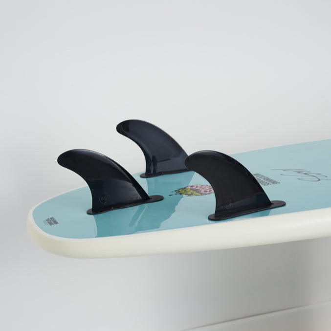 MICK FANNING Beastie Super Soft 6ft 6 softboard - White /Teal