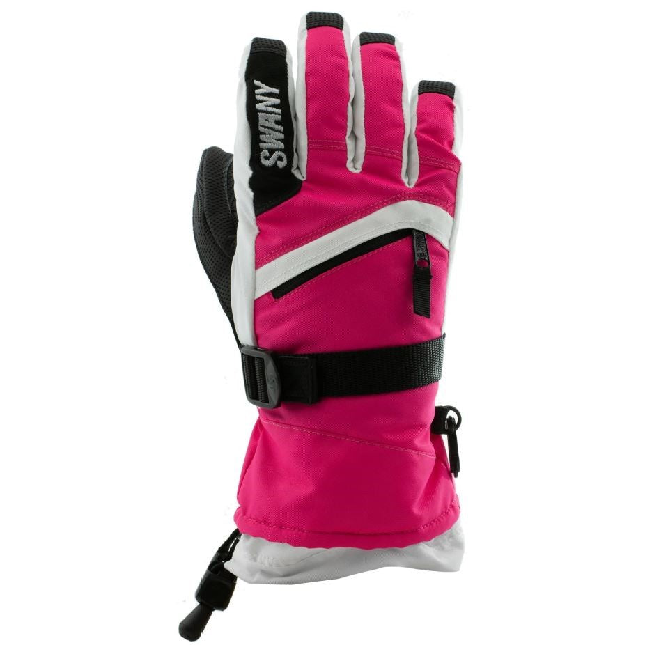 Swany X-Over Glove Junior - Magenta White
