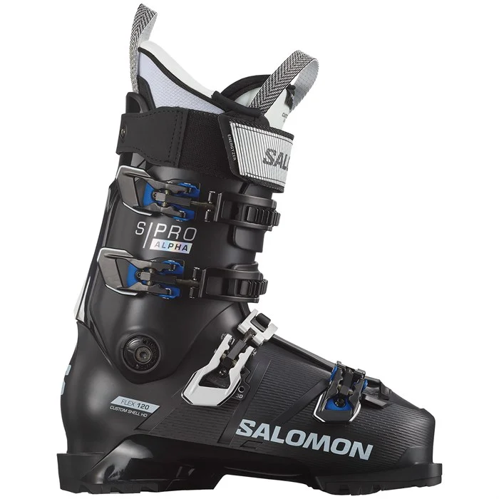 SALOMON S Pro Alpha 120 ski boots Mens Black Race STM Snow
