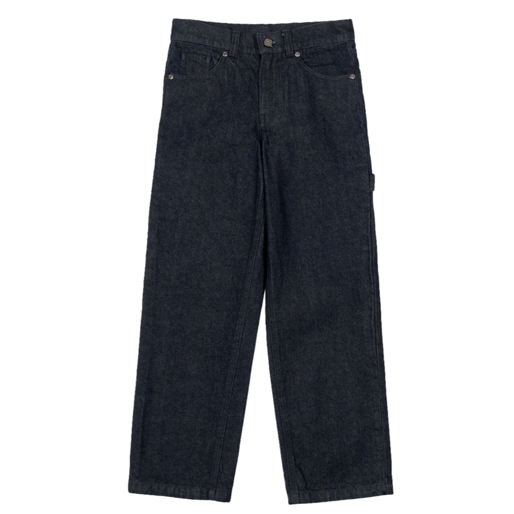 Santa Cruz Oval strip Boys Pants carpenter jean - Black