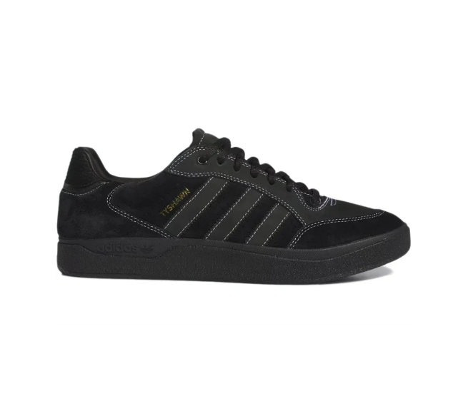 Adidas Tyshawn Low Shoe - Black/White/Gold