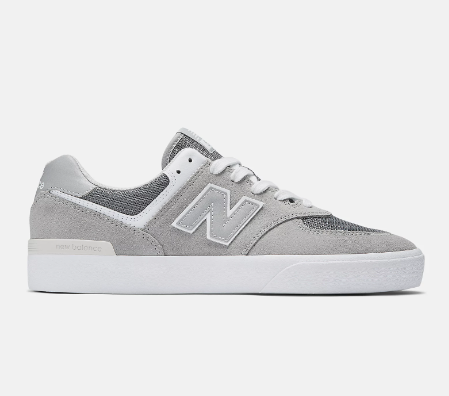 NEW BALANCE Numeric 574 D Width shoes - Grey/White
